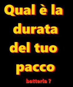Scopri l' autonomia della tua batteria