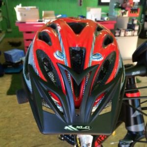 XLC Casco Kenia Grey/Red