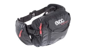 Marsupio Evoc Hip Pack Race 3l + sacca 1,5l Nero